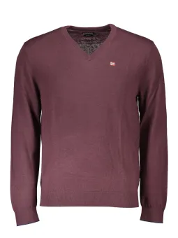 "Stylischer Napapijri Damavand V Herrenpullover in Rot"