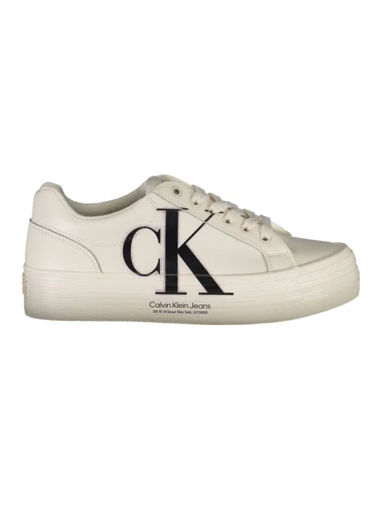 "Calvin Klein Startseite im Sale | CALVIN KLEIN WEISSE SPORTSCHUHE FÜR DAMEN online kaufen"|Planet-Deluxe