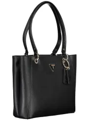 GUESS JEANS Schwarze Ledertasche Urban Chic – Einzigartig