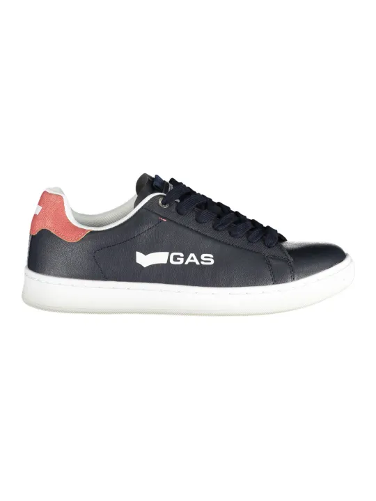 "Gas Sneakers im Sale | Kontrast Logo Sportschuh Blau Marke GAM314115 online kaufen"|Planet-Deluxe
