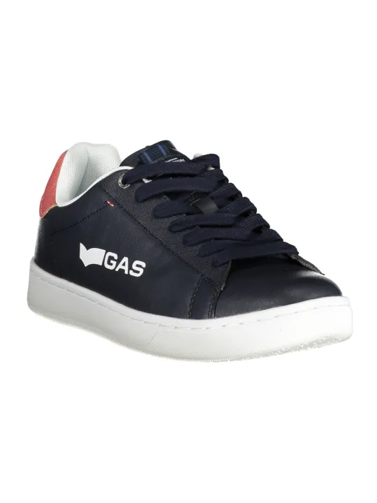 "Gas Sneakers im Sale | Kontrast Logo Sportschuh Blau Marke GAM314115 online kaufen"|Planet-Deluxe