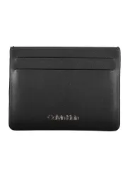 "Calvin Klein Brieftaschen im Sale | Calvin Klein Leder Kartenetui Schwarz Minimalistisch online kaufen"|Planet-Deluxe