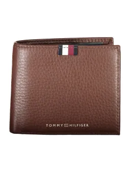 Tommy Hilfiger Herren Leder Geldbörse Braun - Elegant & Zeitlos