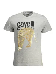 "Cavalli Class Startseite im Sale | CAVALLI CLASS T-SHIRT KURZARM HERREN GRAU online kaufen"|Planet-Deluxe