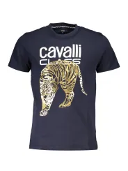 "Cavalli Class Startseite im Sale | CAVALLI CLASS T-SHIRT KURZARM HERREN BLAU online kaufen"|Planet-Deluxe