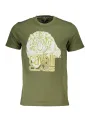 "Cavalli Class T-Shirts im Sale | Cavalli Class Grün Kurzarm T-Shirt online kaufen"|Planet-Deluxe