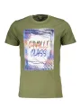"Cavalli Class Startseite im Sale | CAVALLI CLASS T-SHIRT LANGARM KURZARM T-SHIRT MANN GRÜN online kaufen"|Planet-Deluxe