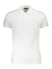 "Cavalli Class Poloshirts im Sale | Cavalli Class Herrenpolo Weiß Eleganz online kaufen"|Planet-Deluxe