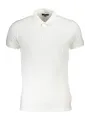 "Cavalli Class Poloshirts im Sale | Cavalli Class Herrenpolo Weiß Eleganz online kaufen"|Planet-Deluxe