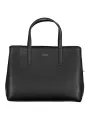 "Calvin Klein Einzelstücke & Seltenheiten im Sale | Calvin Klein Elegante Schwarze Lederhandtasche online kaufen"|Planet-Deluxe