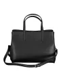 "Calvin Klein Einzelstücke & Seltenheiten im Sale | Calvin Klein Elegante Schwarze Lederhandtasche online kaufen"|Planet-Deluxe