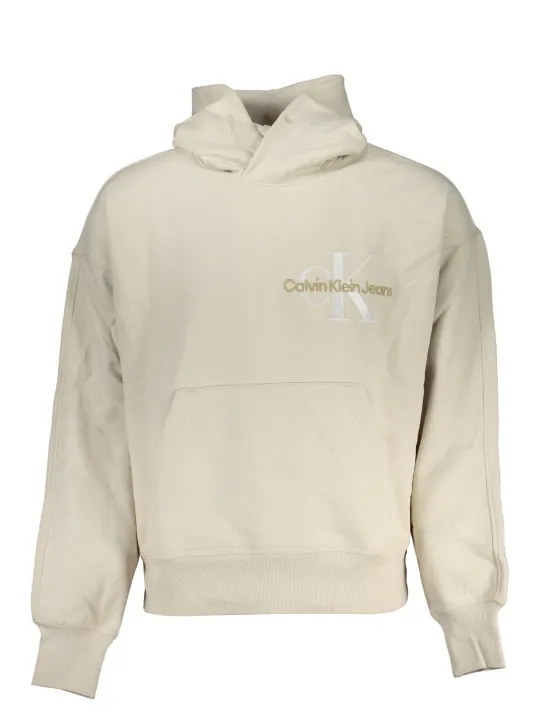 "Calvin Klein Sweatshirts im Sale | Calvin Klein Beige Kapuzenpullover Komfort & Stil online kaufen"|Planet-Deluxe