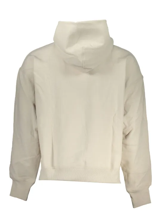 "Calvin Klein Sweatshirts im Sale | Calvin Klein Beige Kapuzenpullover Komfort & Stil online kaufen"|Planet-Deluxe