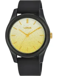 Schwarze Lorus RG269TX9 Quarz Uhr