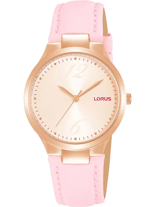 Roségoldene Lorus RG210UX9 Rosa Uhr