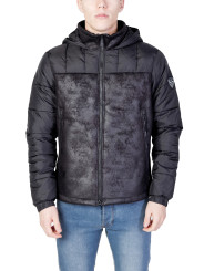 Ea7 Herren gesteppte Winterjacke grau