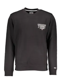 Tommy Hilfiger Klassisches Schwarzes Sweatshirt - Stilvoll & Zeitlos