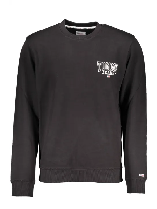 "Tommy Hilfiger Sweatshirts im Sale | Tommy Hilfiger Klassik Sweatshirt Schwarz online kaufen"|Planet-Deluxe
