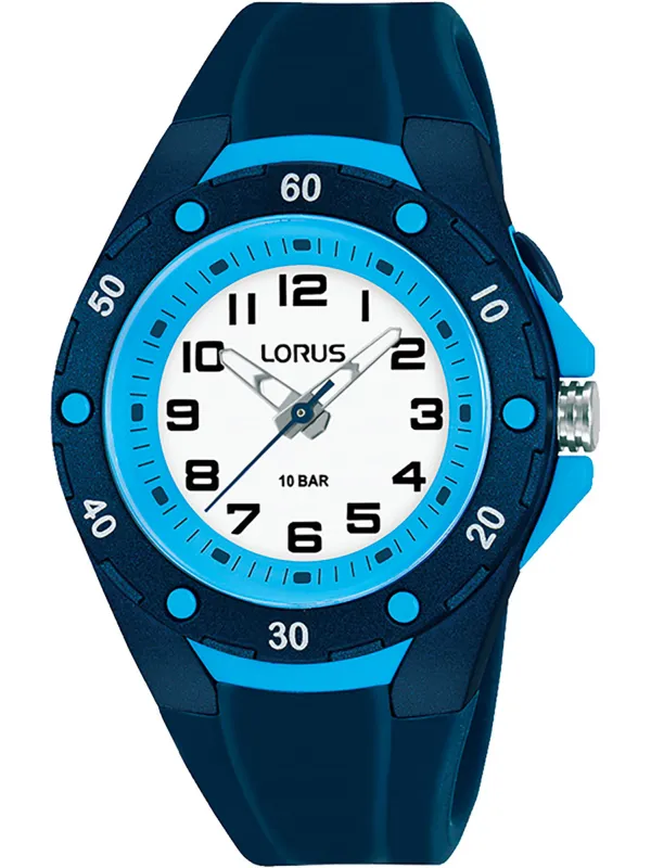 Blauer Lorus Herrenuhr mit Armband Blauer Lorus Herrenuhr mit Armband