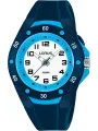Blauer Lorus Herrenuhr mit Armband