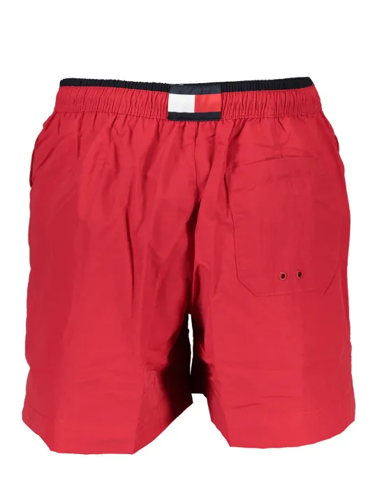 "Tommy Hilfiger Startseite im Sale | TOMMY HILFIGER BADEANZUG SEITLICH UNTEN MANN ROT online kaufen"|Planet-Deluxe