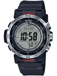 Schwarze digitale Casio Outdoor-Uhr