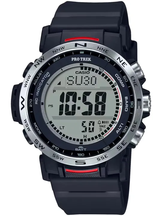 Schwarze digitale Casio Outdoor-Uhr