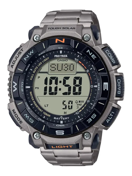 Graue Casio Outdoor Digitaluhr PRG-340T