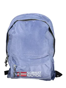 "Stilvoller NORWAY Rucksack 1963 Blau – Skandi-Design"