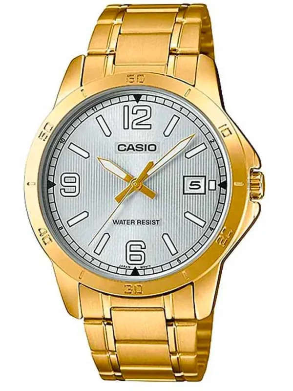 Goldene Casio Herrenarmbanduhr analog Goldene Casio Herrenarmbanduhr analog