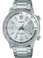Graue Casio Edelstahl Herrenuhr