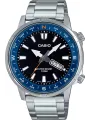 Graue Casio Edelstahl Herrenuhr