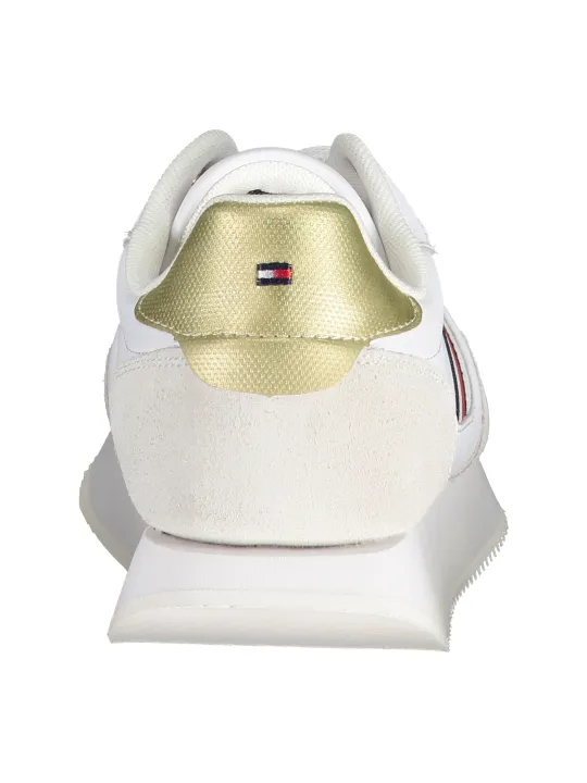 "Tommy Hilfiger Sneakers im Sale | Tommy Hilfiger Weiß-Gold Sneaker online kaufen"|Planet-Deluxe