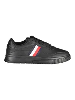 Tommy Hilfiger Herren Schnürsneaker Schwarz - Stil & Komfort