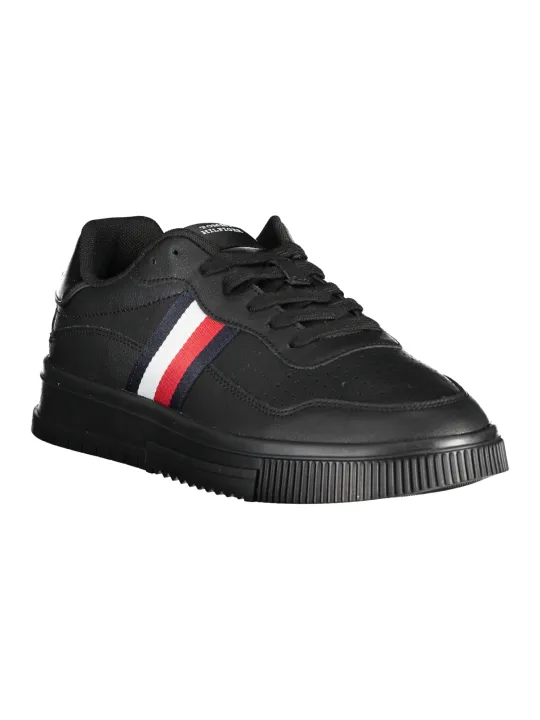 "Tommy Hilfiger Startseite im Sale | TOMMY HILFIGER SCHWARZE HERREN-SPORTSCHUHE online kaufen"|Planet-Deluxe