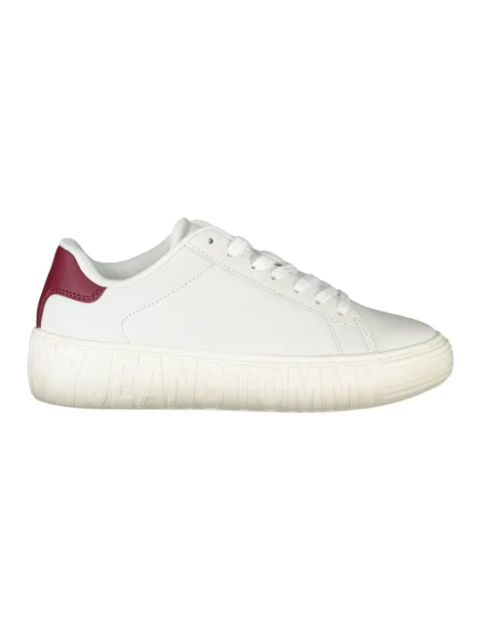 Tommy Hilfiger Unisex Sneaker Weiß Rot 2023 Edition