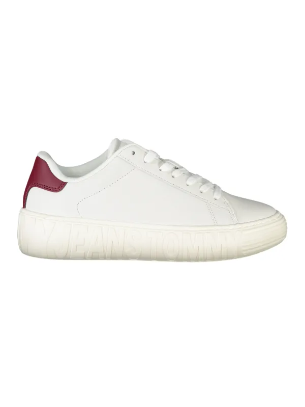 Tommy Hilfiger Unisex Sneaker Weiß Rot 2023 Edition