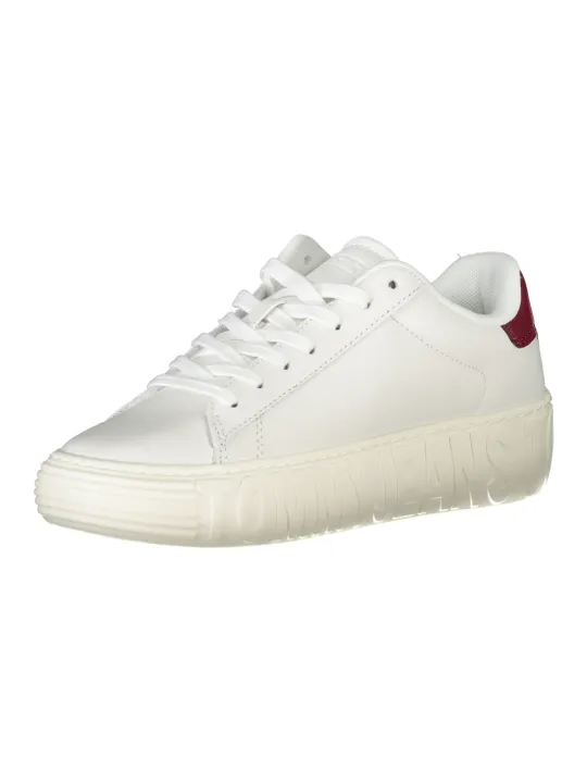 Tommy Hilfiger Unisex Sneaker Weiß Rot 2023 Edition