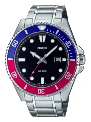 Casio MDV-107D-1A3 Taucheruhr Grau