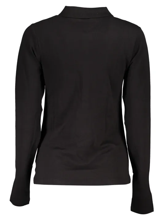 "Tommy Hilfiger Startseite im Sale | TOMMY HILFIGER DAMEN LANGARM POLOSHIRT SCHWARZ online kaufen"|Planet-Deluxe