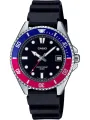 Schwarze Casio Taucheruhr mit Datum