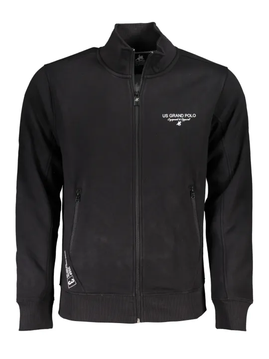 "U.S. GRAND POLO Startseite im Sale | US GRAND POLO HERREN-SWEATSHIRT MIT SCHWARZEM ZIP online kaufen"|Planet-Deluxe