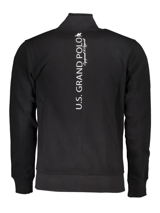 "U.S. GRAND POLO Startseite im Sale | US GRAND POLO HERREN-SWEATSHIRT MIT SCHWARZEM ZIP online kaufen"|Planet-Deluxe