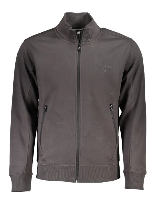 "U.S. GRAND POLO Startseite im Sale | US GRAND POLO HERREN-SWEATSHIRT MIT GRAUEM ZIP online kaufen"|Planet-Deluxe