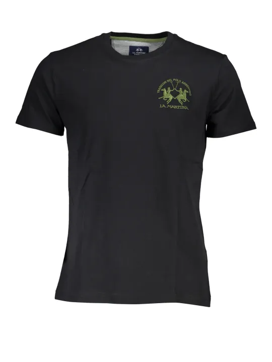 "LA MARTINA T-Shirts im Sale | LA MARTINA Schwarz T-Shirt - Komfort & Stil online kaufen"|Planet-Deluxe