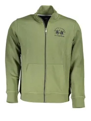 "LA MARTINA Startseite im Sale | LA MARTINA HERREN-SWEATSHIRT MIT GRÜNEM ZIP online kaufen"|Planet-Deluxe