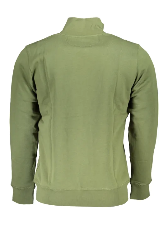 "LA MARTINA Startseite im Sale | LA MARTINA HERREN-SWEATSHIRT MIT GRÜNEM ZIP online kaufen"|Planet-Deluxe