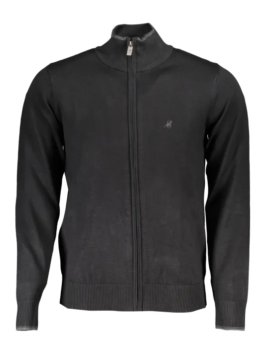 "U.S. GRAND POLO Startseite im Sale | SCHWARZE US-GRAND-POLO-CARDIGAN FÜR HERREN online kaufen"|Planet-Deluxe