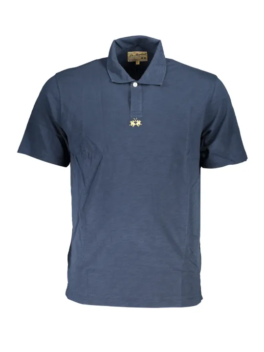 "LA MARTINA Startseite im Sale | LA MARTINA HERREN-KURZÄRMELIGES POLOSHIRT BLAU online kaufen"|Planet-Deluxe