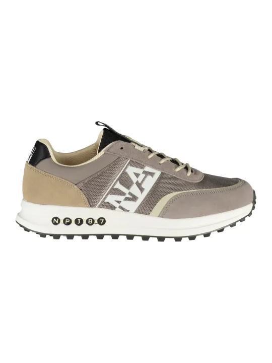 "NAPAPIJRI SHOES Sneakers im Sale | Kontrast Print Sneakers mit Logo und Schnürsenkeln online kaufen"|Planet-Deluxe